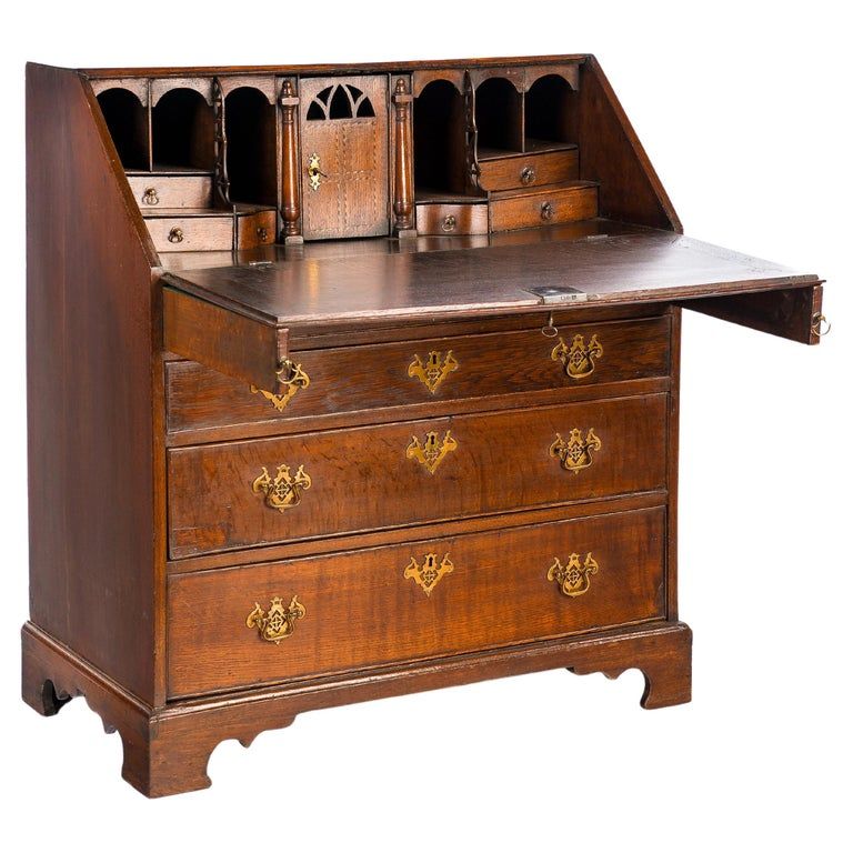 Antique 19th Century English Georgian Slant Front Desk or Secretary added by jane campbell rahmberg