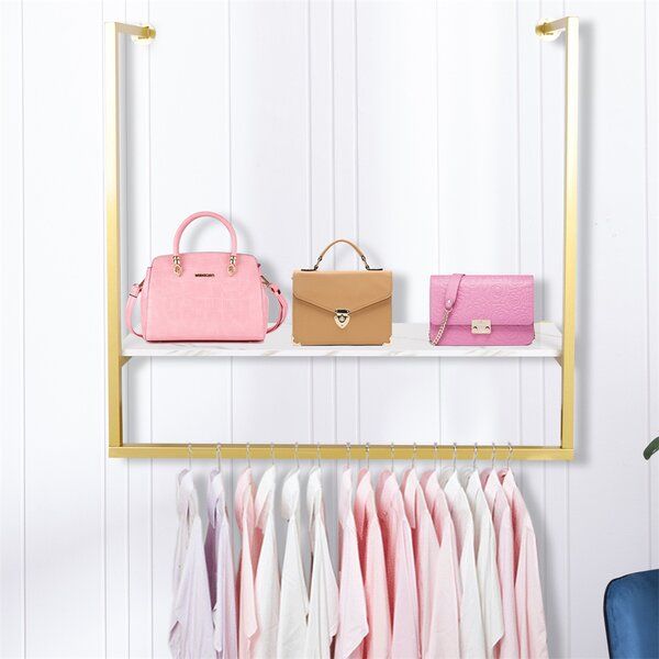 Osgar 39.37'' Clothes Rack added by Stephanie Smith
