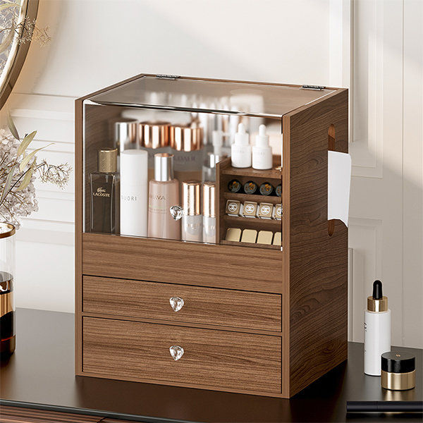 Makeup Organizer Chest - Tabletop - Spacious - Wood from Apollo Box added by Spoak Member