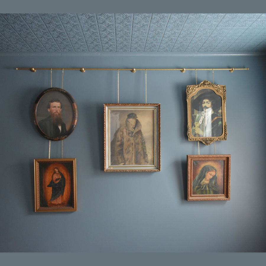 Decorative Brass Picture Rail added by Alyssa Hennessey