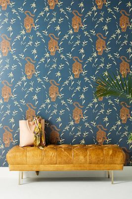 Silent Tiger Peel-and-Stick Wallpaper added by Carley-Beth Castro
