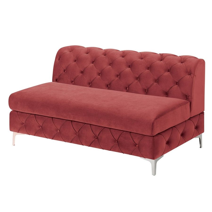 Velvet upholstered loveseat added by Spoak Member