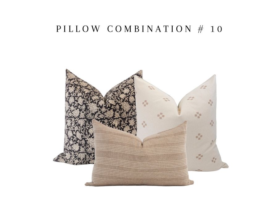 Pillow Combination  10  Neutral Pillow Covers Modern - Etsy added by Veronica Haniger