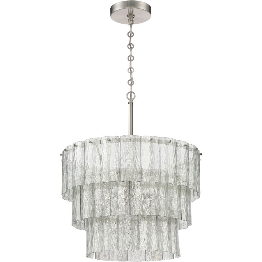 Museo 9 Light 21 inch Brushed Polished Nickel Pendant Ceiling Light added by Morgan Hatch