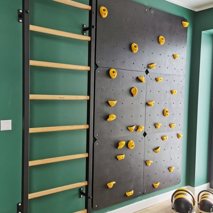 Climbing Wall  Chalk Board for Kids  One Section  Indoor - Etsy added by Kate McKay Designs