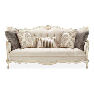 Lavelle Classic Pearl Sofa, Ivory - Victorian - Sofas - by HedgeApple | Houzz added by Jen Nadler