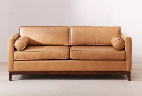 Piper Petite Recycled Leather Sofa added by Laura Dinan