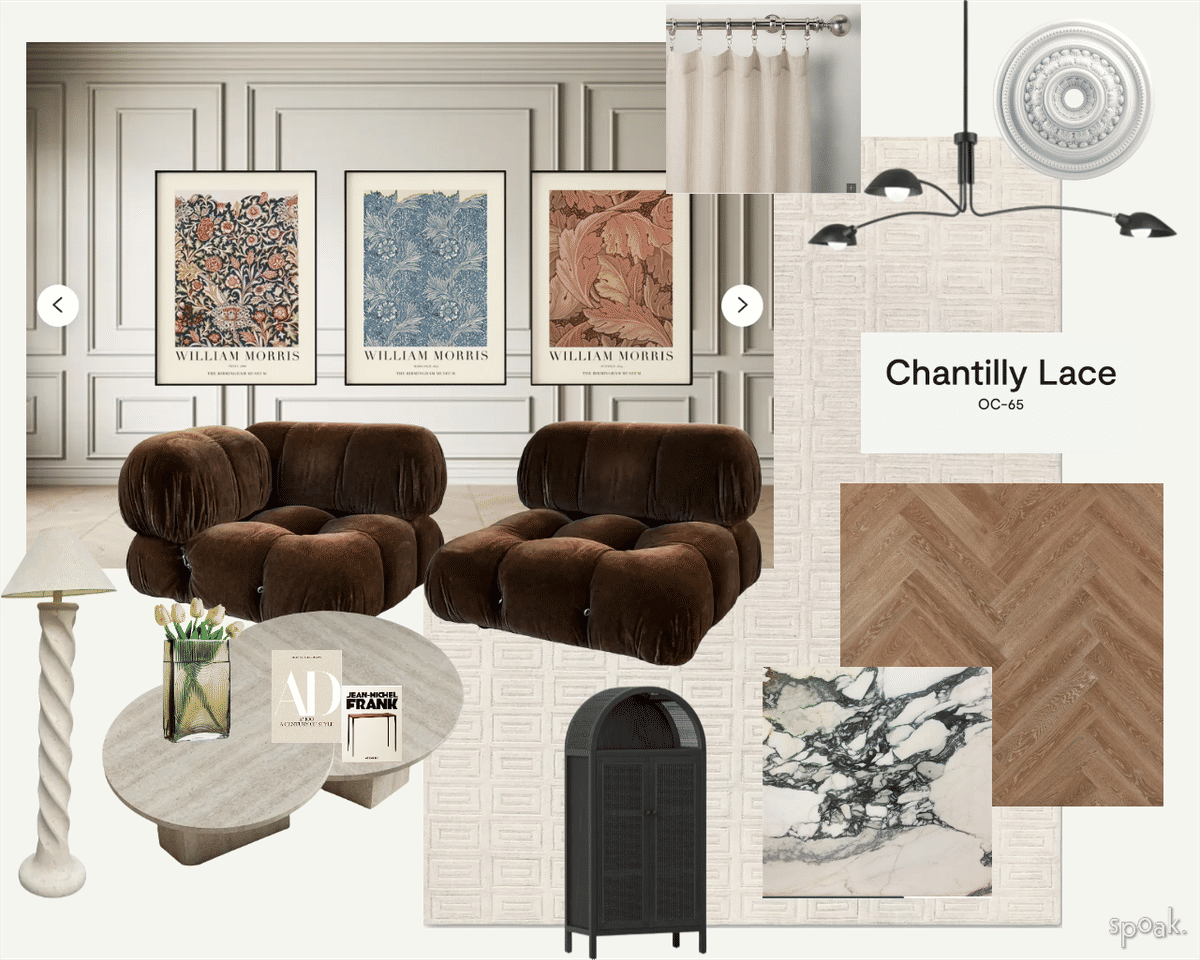 Living Room Inspiration designed by Kristen Chanda