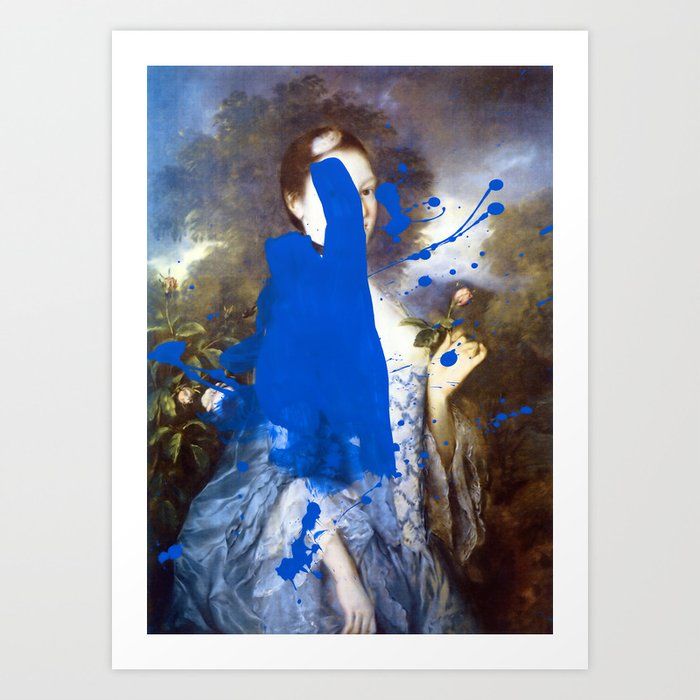 Blue Bomb Art Print by Chad Wys added by Andrea Halpern