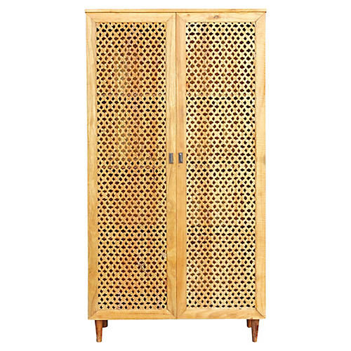 Exclusive Sodagaran Floral Jali Armoire added by Kate Lynn Nemett