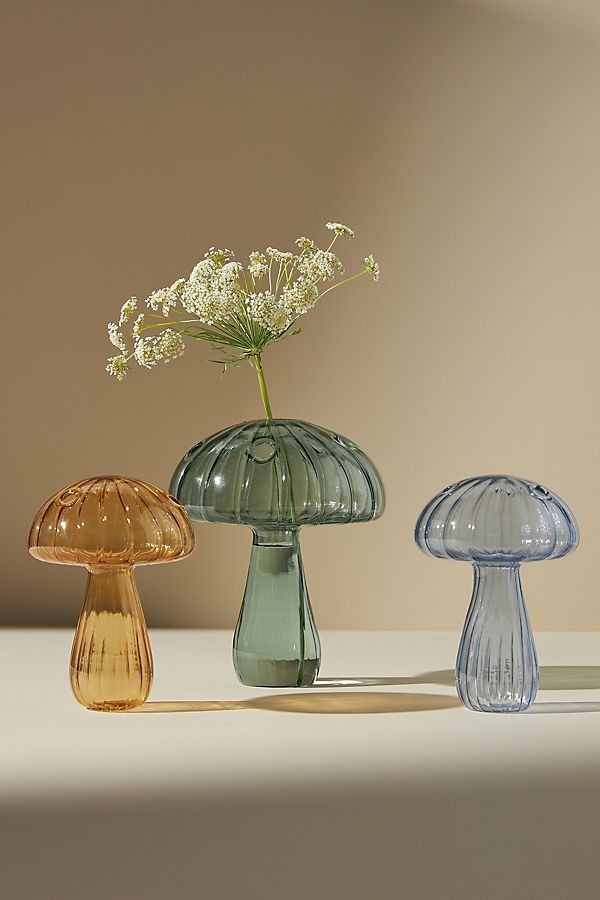 Mushroom Glass Vase added by Jessie Stemo