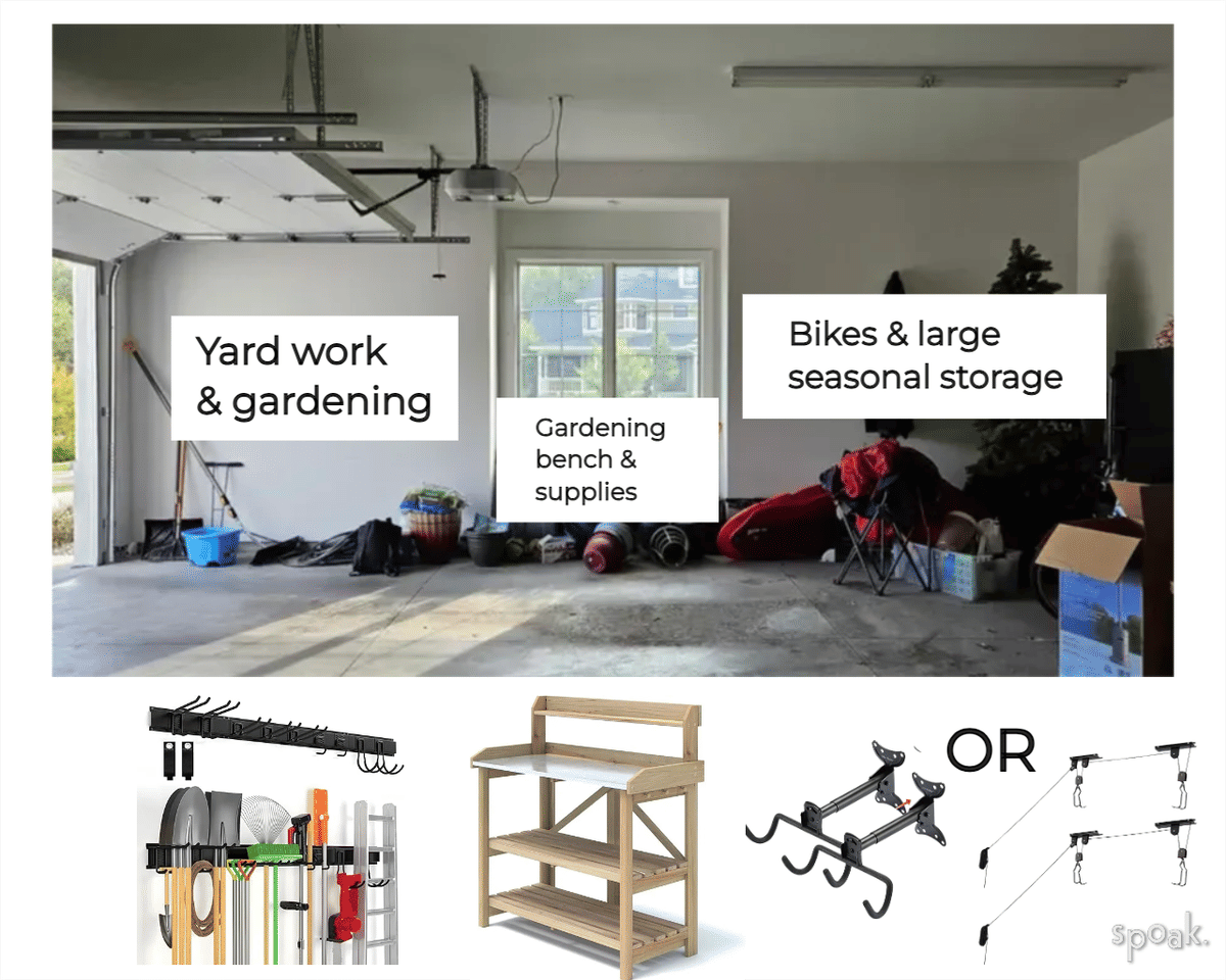 Garage Inspiration designed by Rescued Room Design