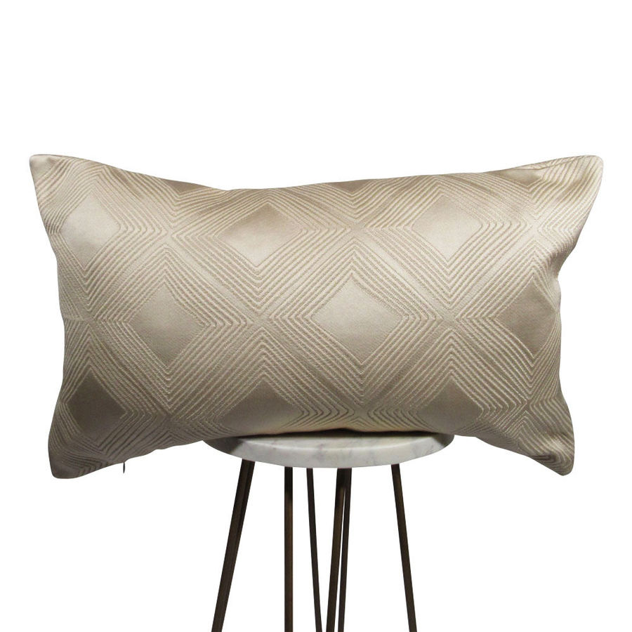 Antique Diamond Pillow | Vintage Diamond Pillow | Makena Decor added by Jay C. Lynn Interior Designs, LLC