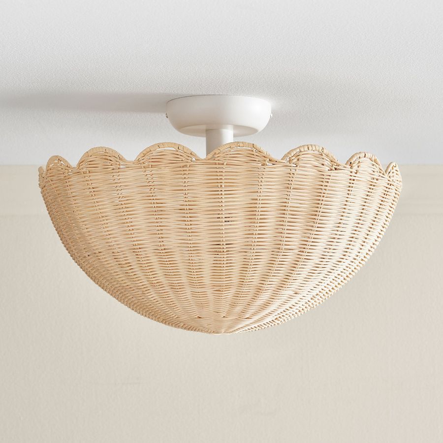 Rattan Bubble Flush Mount added by Elizabeth Roussil