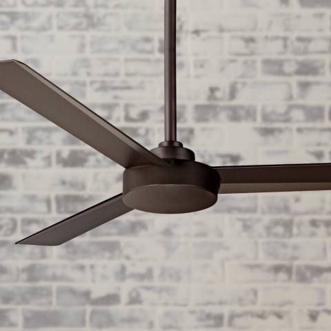 52" Minka Aire Roto Oil-Rubbed Bronze Ceiling Fan with Wall Control - #6H280 | Lamps Plus added by Rose Jacobsen