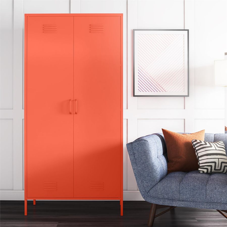 Cache Tall 2-Door Metal Locker Storage Cabinet added by Evie Leigh