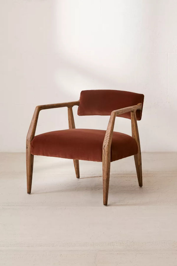 Edith Velvet Arm Chair added by Paige McIntosh