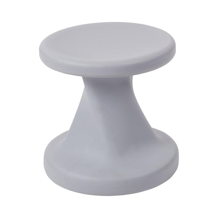 ECR4Kids Twist Wobble Stool, 14in Seat Height, Active Seating, Light Grey added by Danielle Hughes