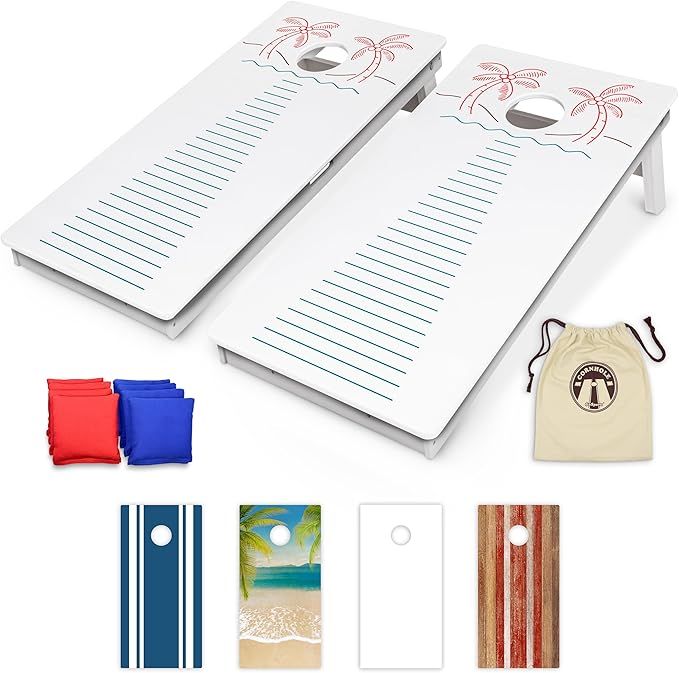 cornhole board set added by Juliette Montejo