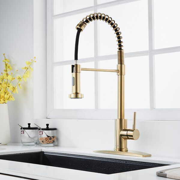 FORIOUS Pull Down Kitchen Faucet added by Amanda Higgins