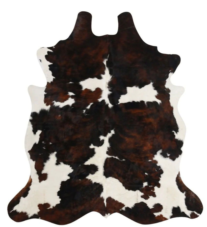 Tricolor Cowhide Rug by Hudson Hides added by Madison Newman
