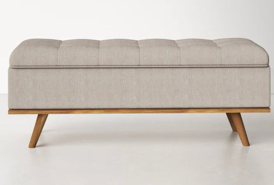 Davina Upholstered Flip Top Storage Bench added by Sydney Stewart