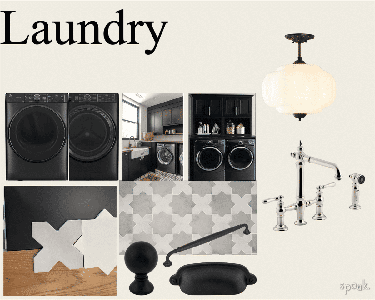 Laundry Room Inspo designed by Melissa Cohen