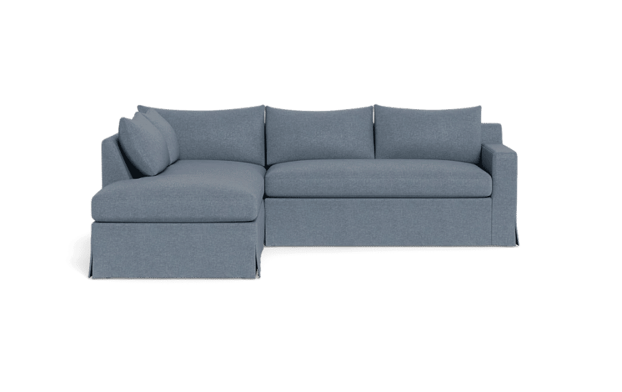 Sloan Slipcovered 3-Seat Bumper Sectional added by Grace Mammen