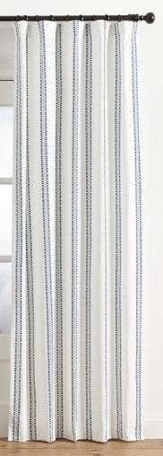 Hollis Ditsy Stripe Drapery Panel - 108" added by Jamie Stellato