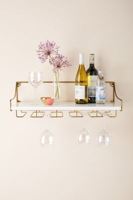 Mayfair Wall-Mounted Wine Glass Shelf added by Nichole Hill