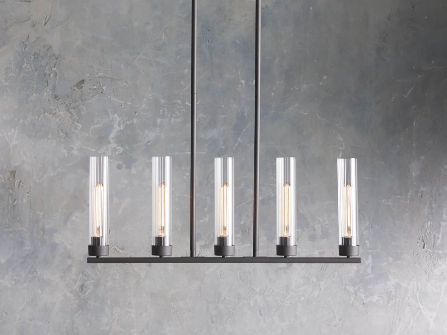 Andreas Linear Chandelier added by Diane Brunkhorst