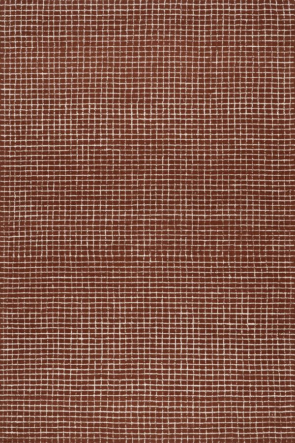 Melrose Checked Rug | Chestnut added by Wellyna Johnson