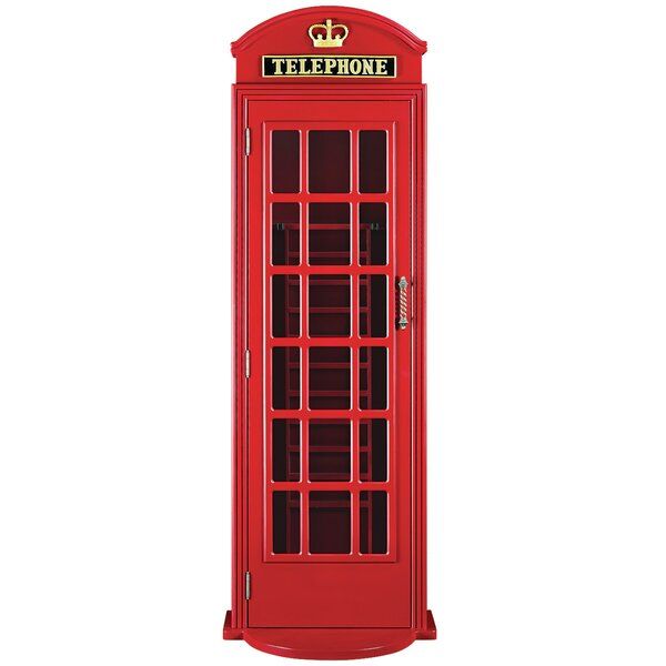 Old English Telephone Booth Floor Cue Rack added by sallie tyler