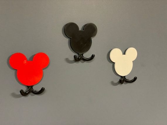 Mr Mouse Coat / Bag / Backpack / Towel Holder DOUBLE Hook | Etsy added by Stephanie Spitz
