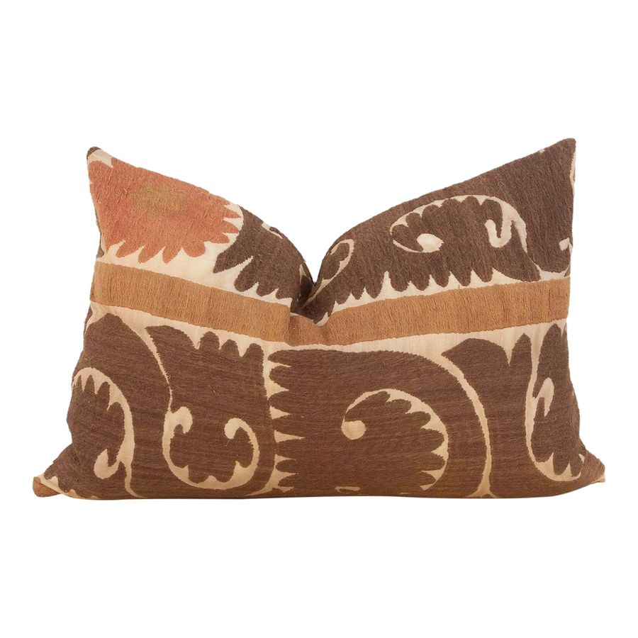 Terracotta Suzani Lumbar Pillow added by Morgan Hatch