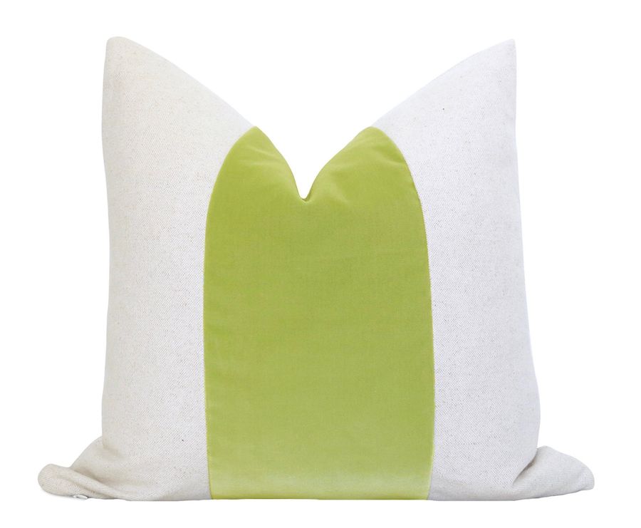 MEZZO Decorative Pillow Cover  Lime  Velvet Pillow  Linen - Etsy added by Spoak Member