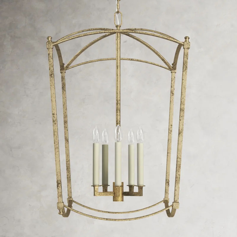 Gwendolyn 5 - Light Lantern Geometric Chandelier added by Emily Perdue