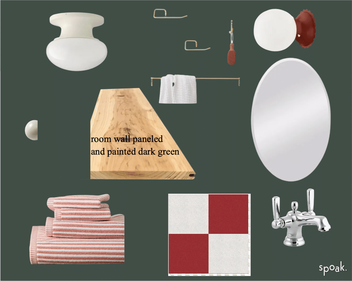Bathroom Ideas designed by Sara Charlesworth