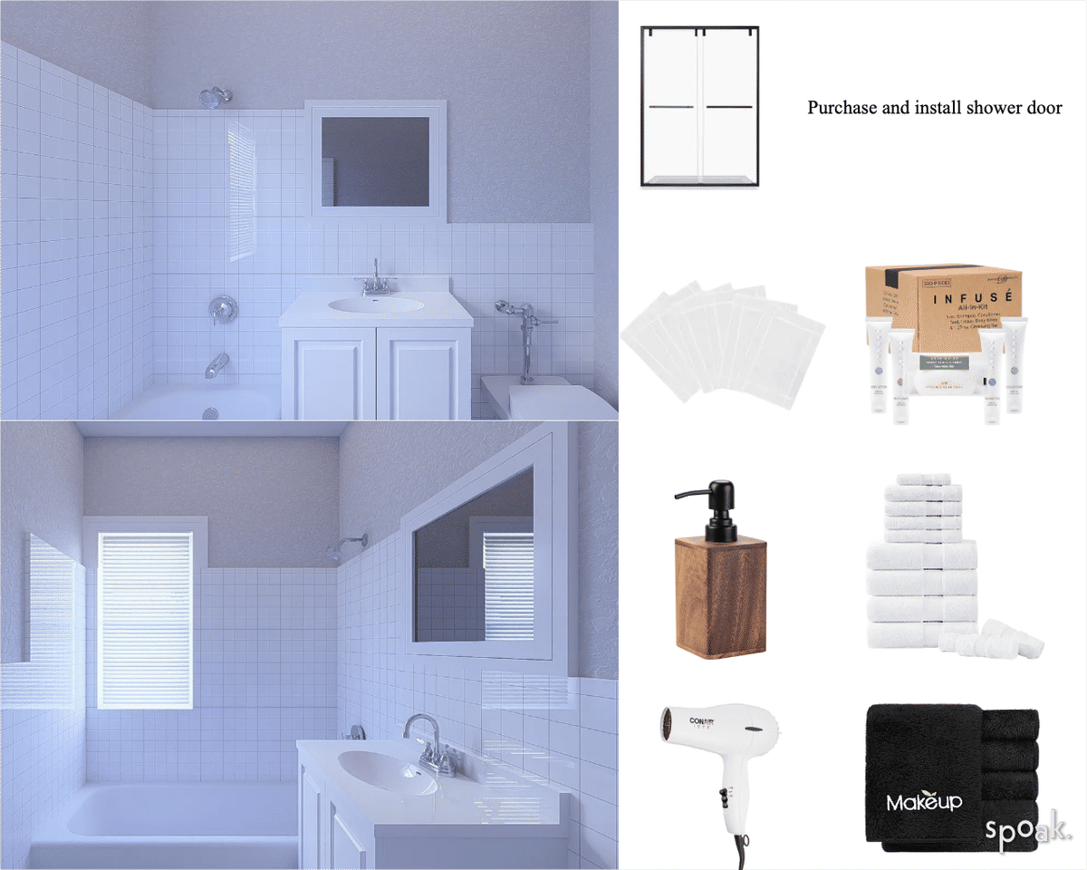 Primary Bathroom Ideas designed by Breanna Selby