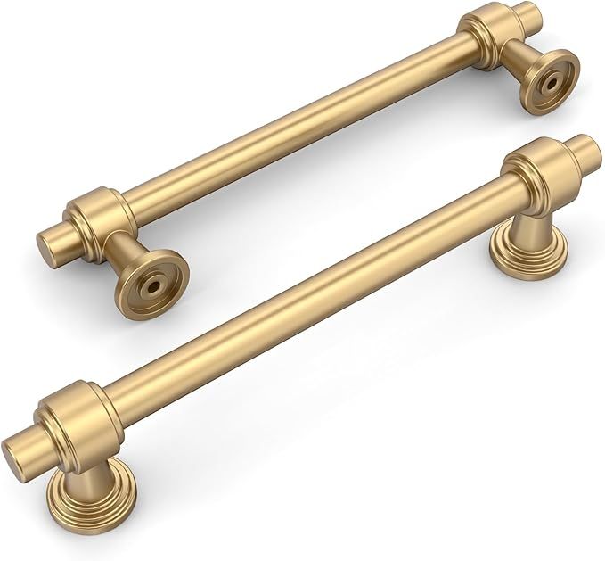 Amerdeco 10 Pack Champagne Bronze Cabinet Pulls 5 Inch added by Dogwood Home Design