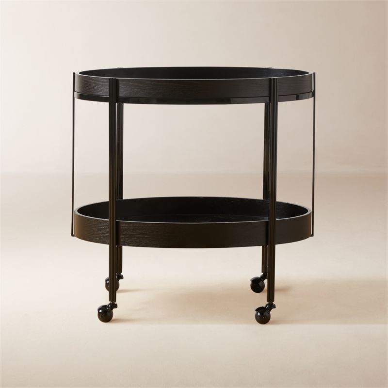 Toast Black Bar Cart + Reviews | CB2 added by Carla Gonçalves