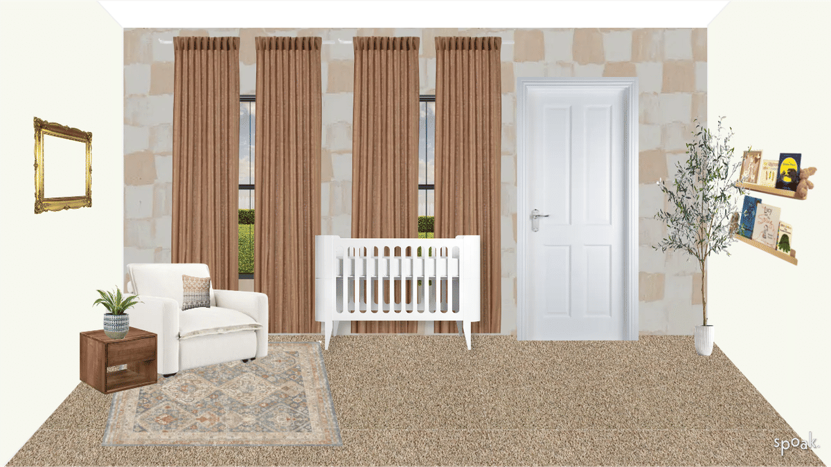 Nursery Inspiration designed by Emily Whitten