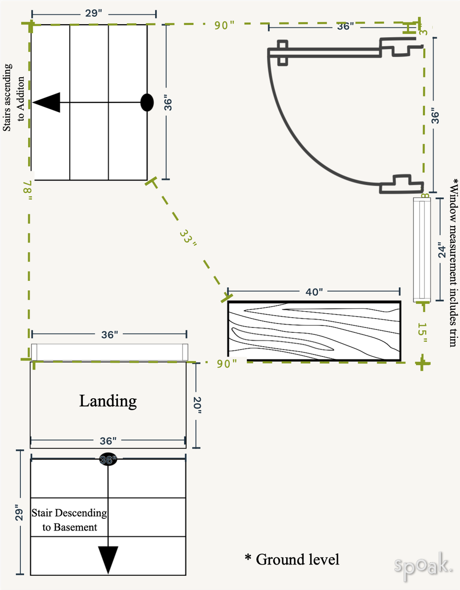 Mudroom Floor Plan designed by Brittany Vink