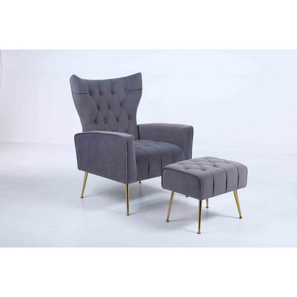 Wickham Upholstered Wingback Chair added by Alysha Ramnitz