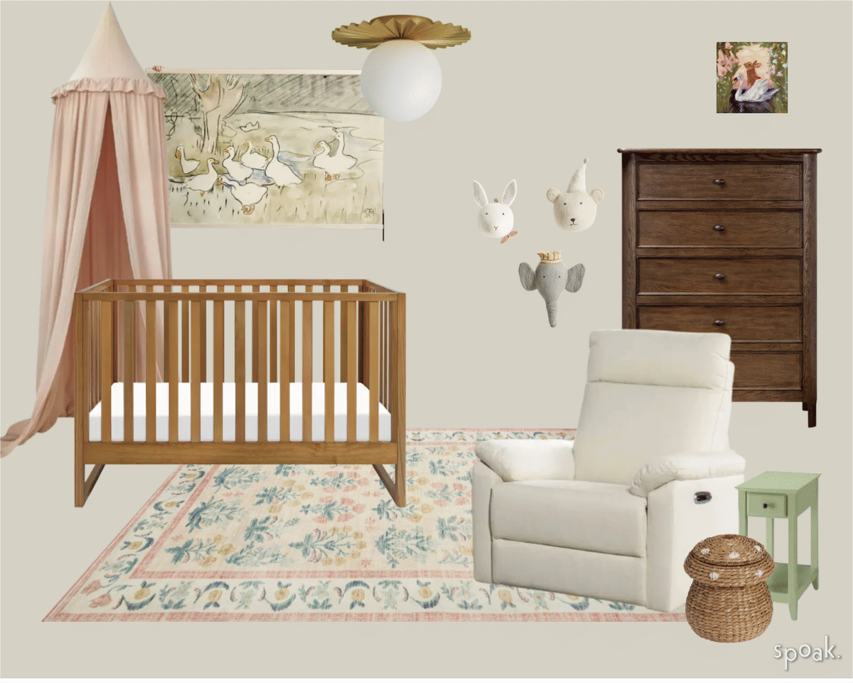 Nursery Inspo designed by Abbie Duggan