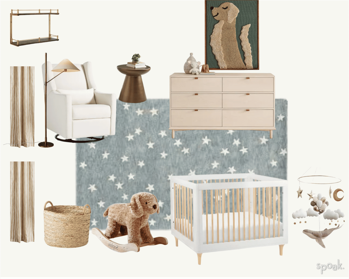 Nursery Inspiration designed by Julia Heath