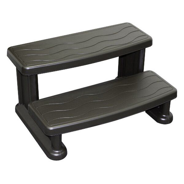 Lifesmart Spas 28'' D Hot Tub Step in Gray added by sallie tyler