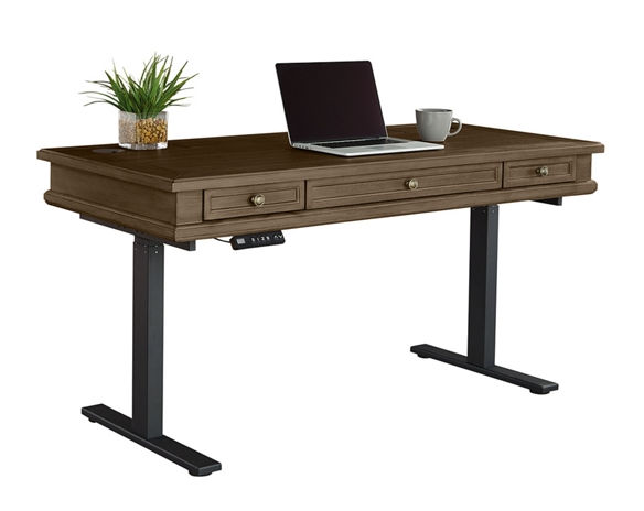 Adjustable Height Electric Desk by Martin Furniture | NBF.com added by Danielle Bradley