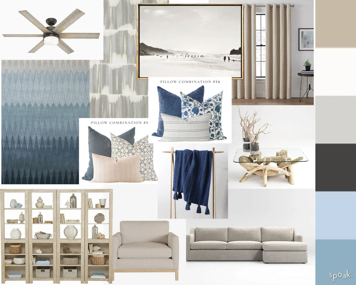 Kitchen + Living Room Inspo designed by Shayla Golando