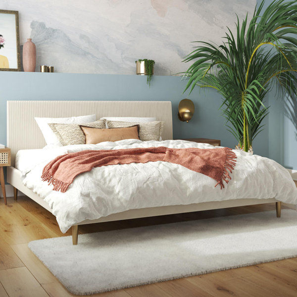 Daphne Upholstered Platform Bed added by Brooke Schwartz